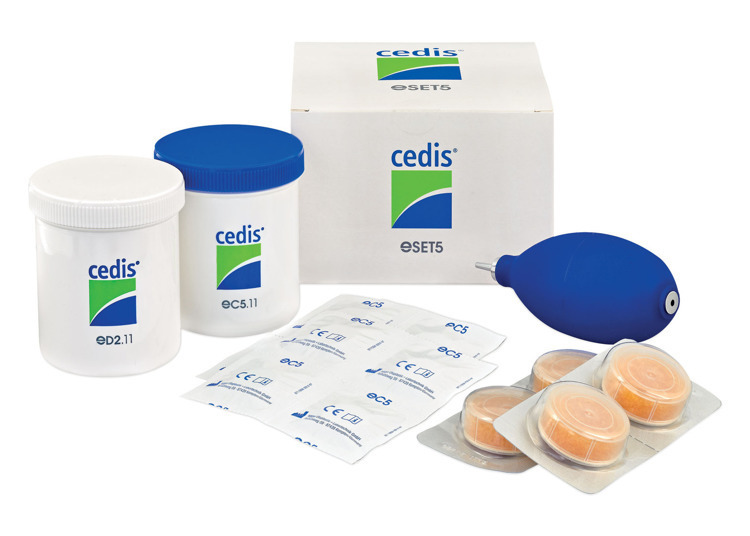 Zestaw Cedis do pielęgnacji wkładek BTE eSET5 (1)