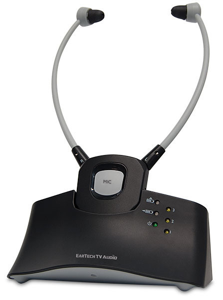 Ear Technology - wzmacniacz dźwięku TV z zestawem słuchawkowym (1)